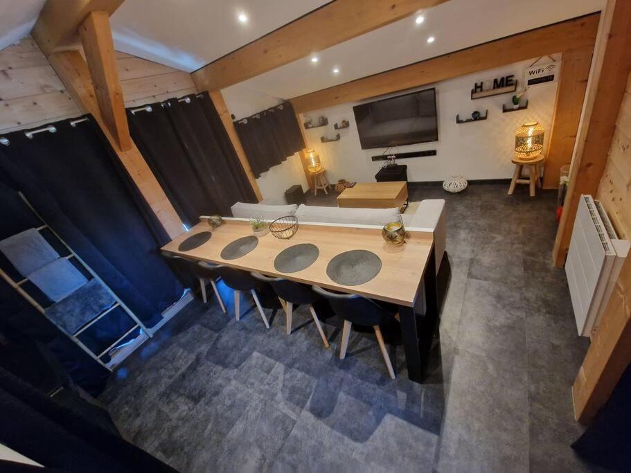 Cocon Tout Confort Spa Privatif Mieussy Exterior photo