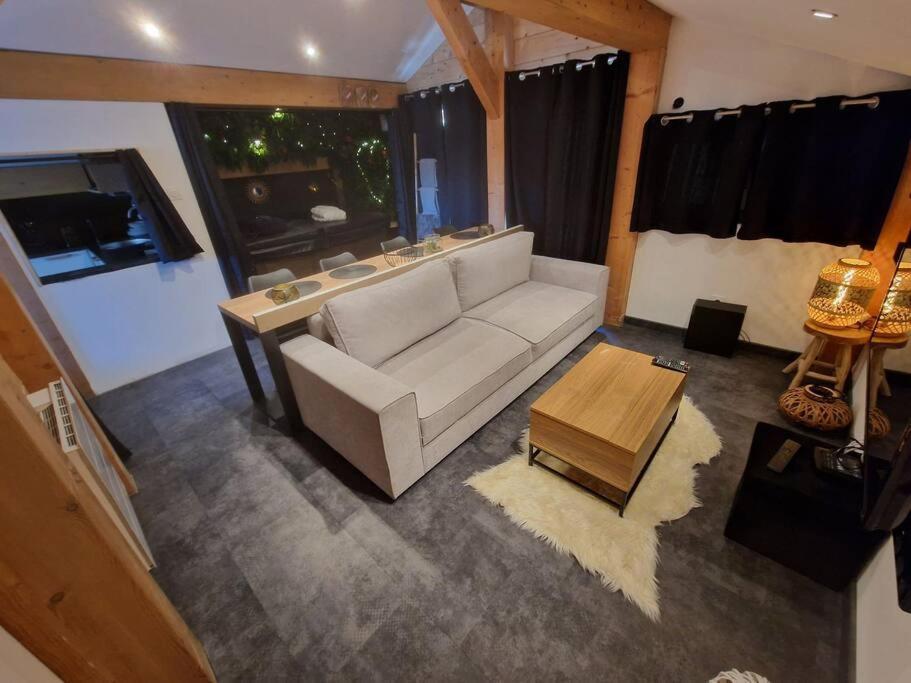 Cocon Tout Confort Spa Privatif Mieussy Exterior photo